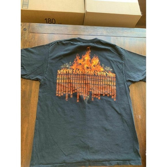 Chimaira North American Tour 2008 Band Tee Shirt - Picture 6 of 7